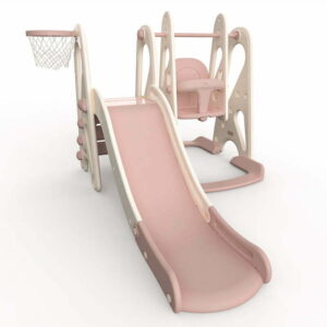 Water droplets slide with swing